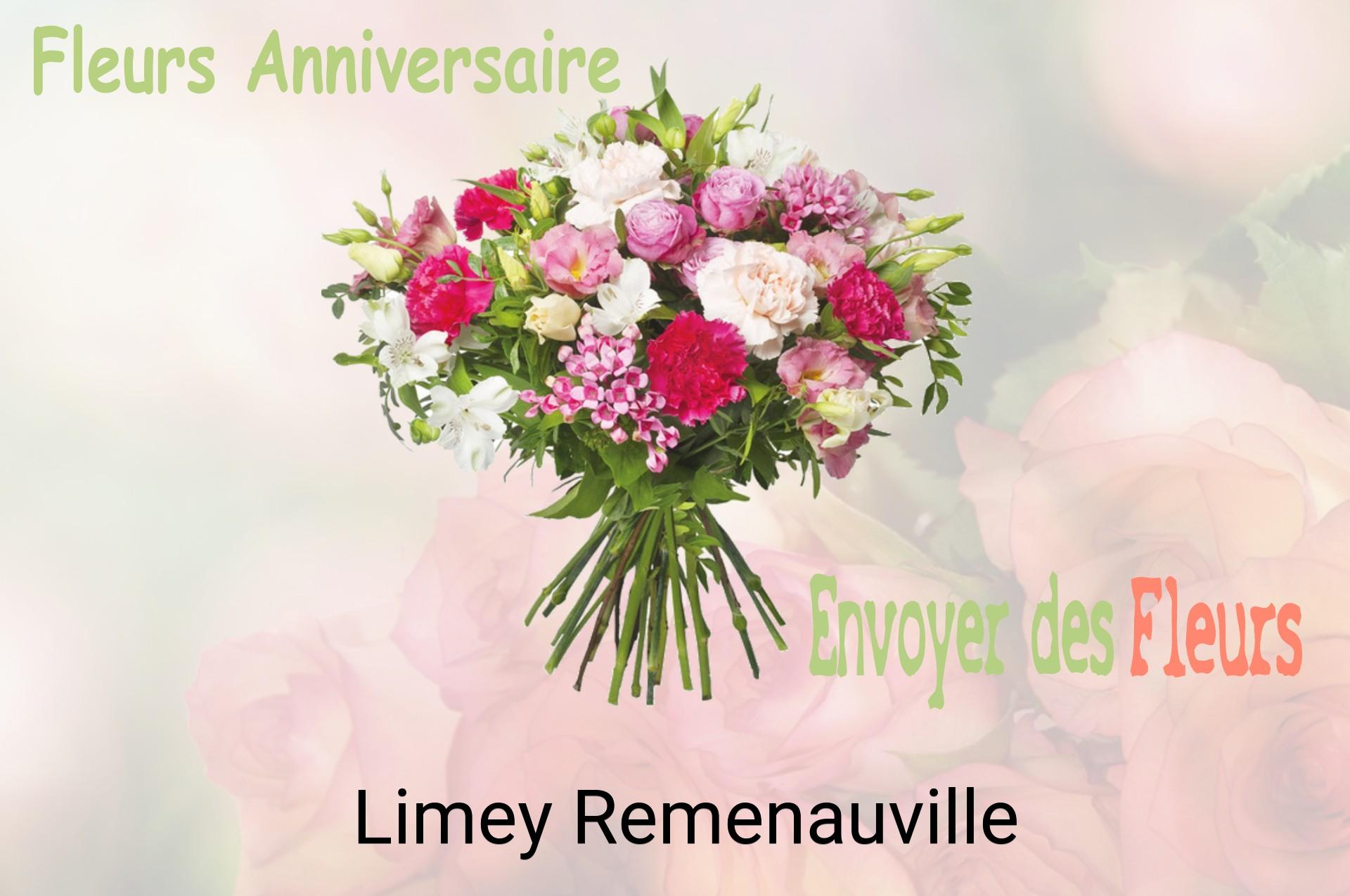 Bouquet de fleurs d’anniversaire livré à Limey-Remenauville