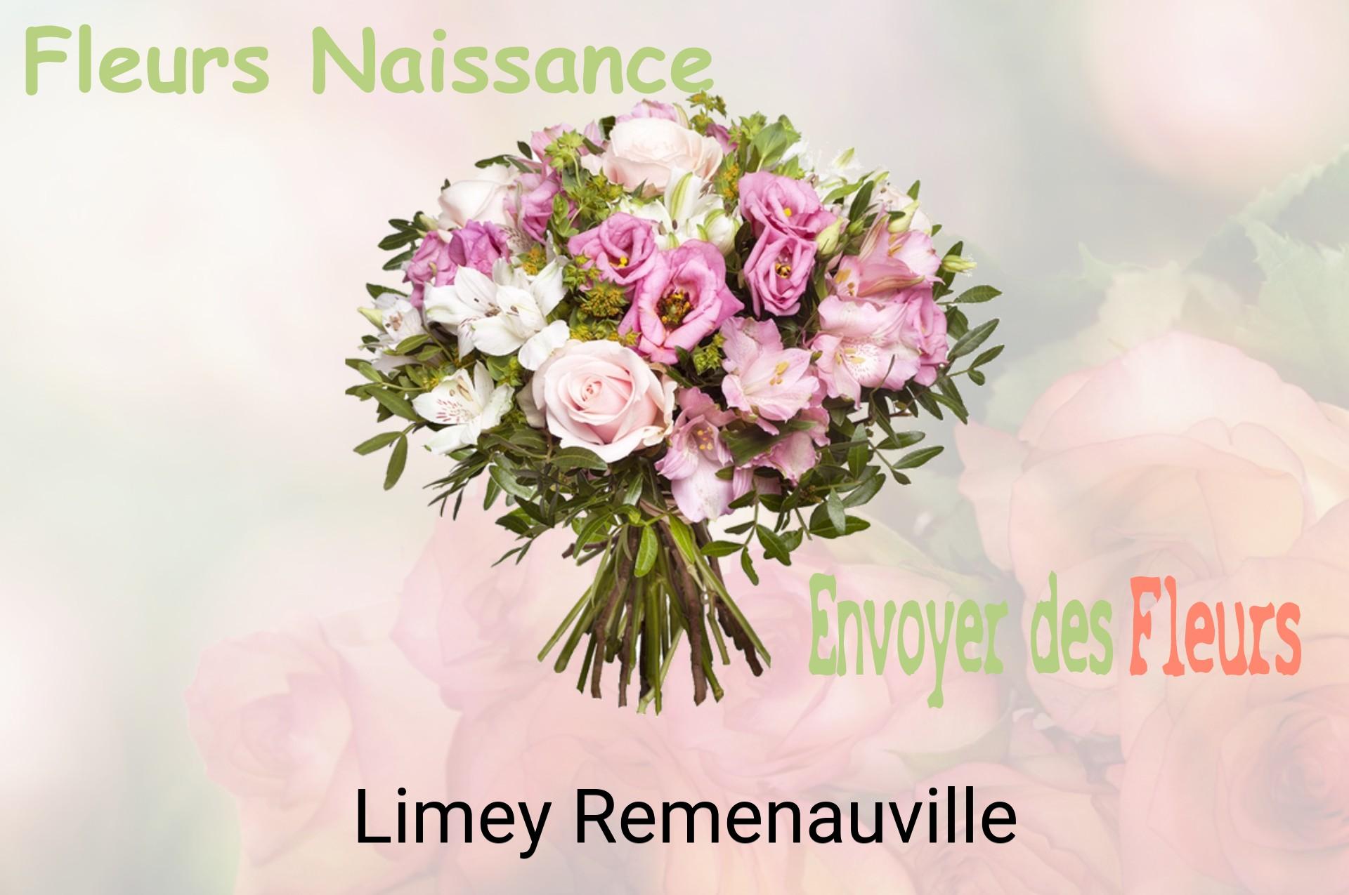 Bouquet de fleurs de naissance livré à Limey-Remenauville